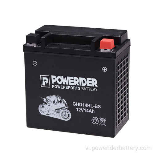 Pin khởi động xe máy 12V 14AH GYZ16HL Harley